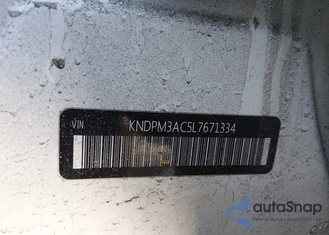 2020 Kia Sportage Lx z USA, uszkodzony, nr VIN KNDPM3AC5L7671334